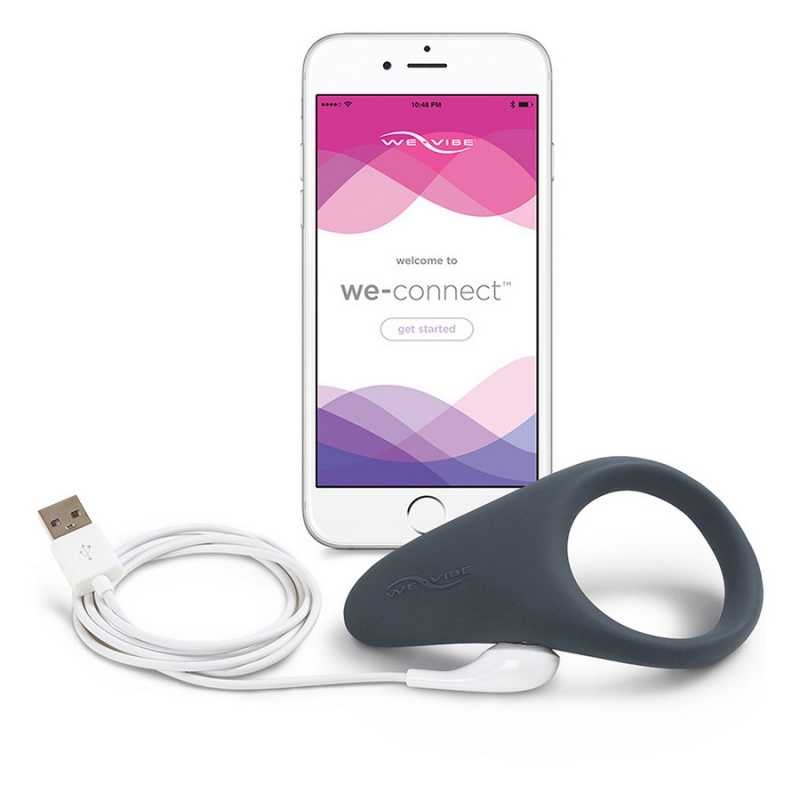 Эрекционное кольцо с вибрацией "We-Vibe Verge" + приложение 