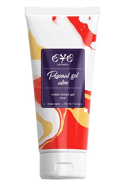 Гель анальный "Oyo" с алоэ вера, 50ml 