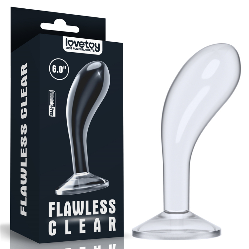 Пробка с увеличенной головкой &quot;Flawless Clear 6&quot; на присоске 